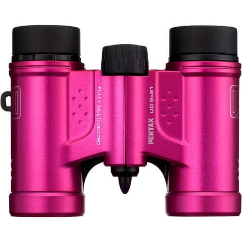 Pentax 9x21 UD Binoculars (Pink/Black) Binoculars, Spotting Scopes and Accessories Pentax RICOH61815