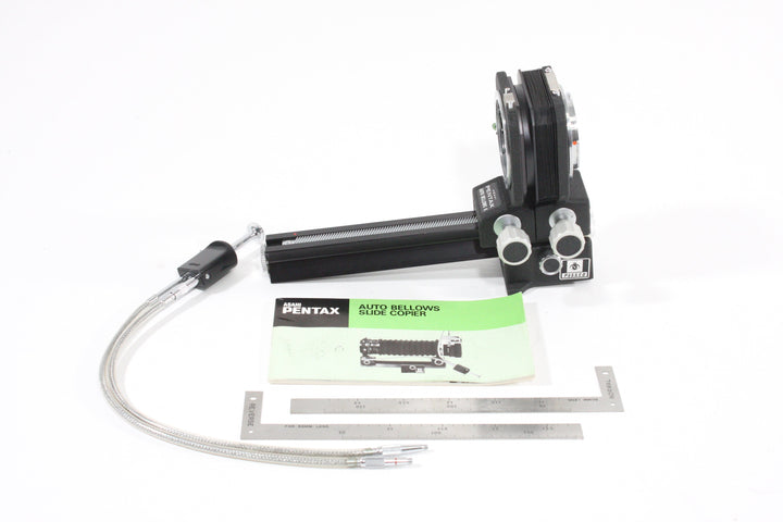 Pentax Auto-Bellows w/Dual Cable for Pentax K Mount Macro and Close Up Equipment Pentax AUTOBELLOWS-K