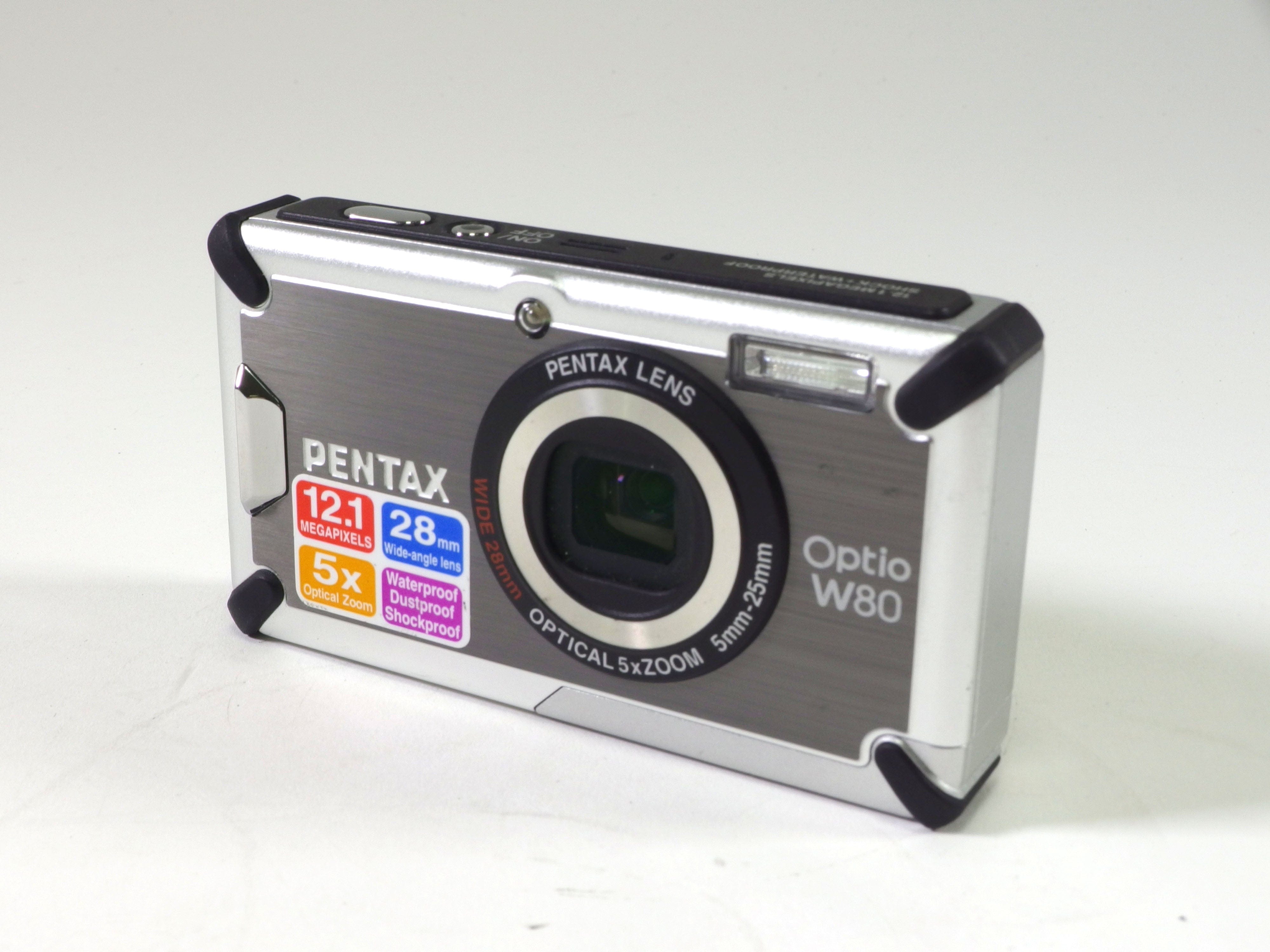 Pentax Optio W80 Waterproof 12MP Digital Camera – Camera Exchange