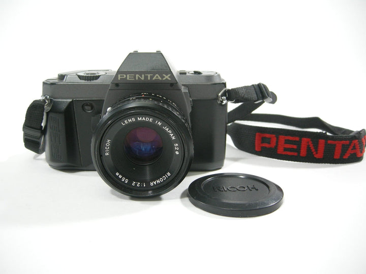 Pentax P30 35mm SLR w/Ricoh 55mm f2.2 lens 35mm Film Cameras - 35mm SLR Cameras Pentax 6366724