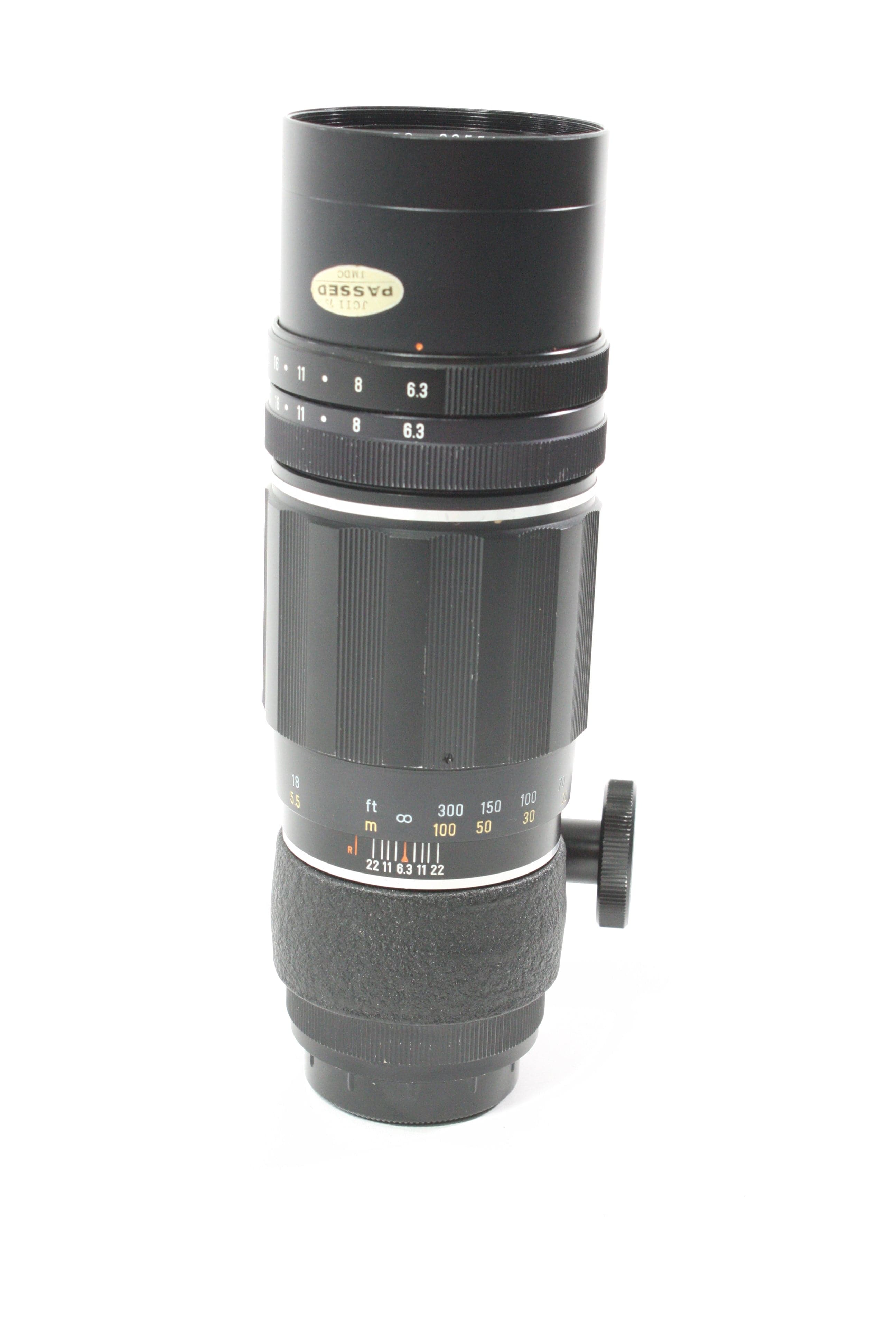 Pentax Tele-Takumar 300mm f/6.3 Preset Lens for M42 Mount – Camera