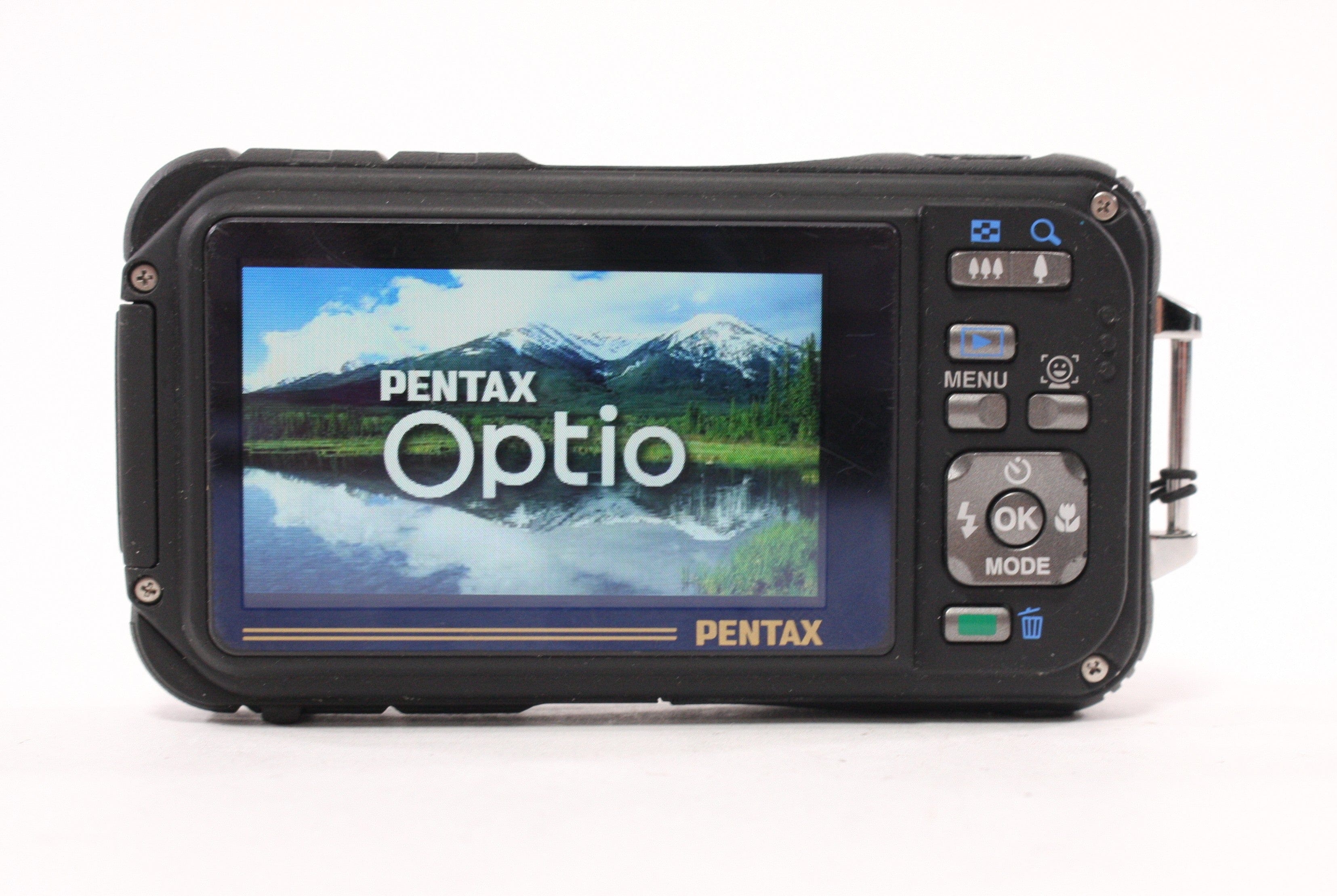 Pentax W90 Digital Point-and-Shoot Camera 5x Zoom 12.1mp – Camera