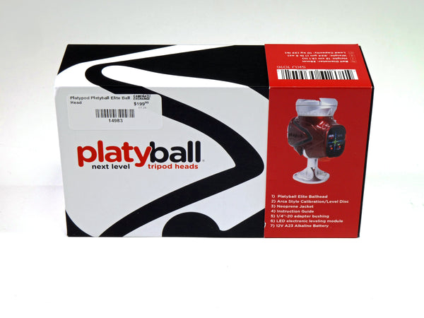 Platypod Platyball Elite Ball Head - OPEN BOX Tripods, Monopods, Heads and Accessories Platypod Pro 14983