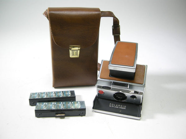 Polaroid SX-70 Instant Camera w/ Case Instant Cameras - Polaroid, Fuji Etc. Polaroid K5402C84