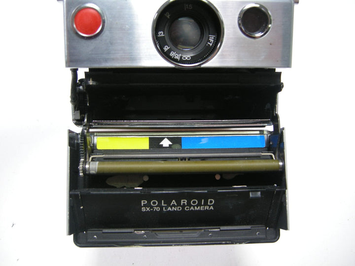 Polaroid SX-70 Instant Camera with Flash Bar Instant Cameras - Polaroid, Fuji Etc. Polaroid XF42414