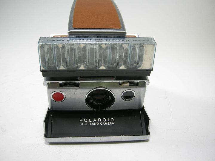 Polaroid SX-70 Instant Camera with Flash Bar Instant Cameras - Polaroid, Fuji Etc. Polaroid XF42414