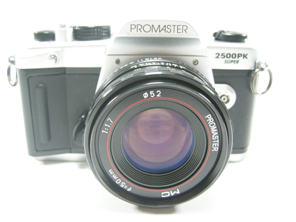 Promaster 2500 PK Super 35mm SLR w/50mm f1.7 MC 35mm Film Cameras - 35mm SLR Cameras Promaster 80501482