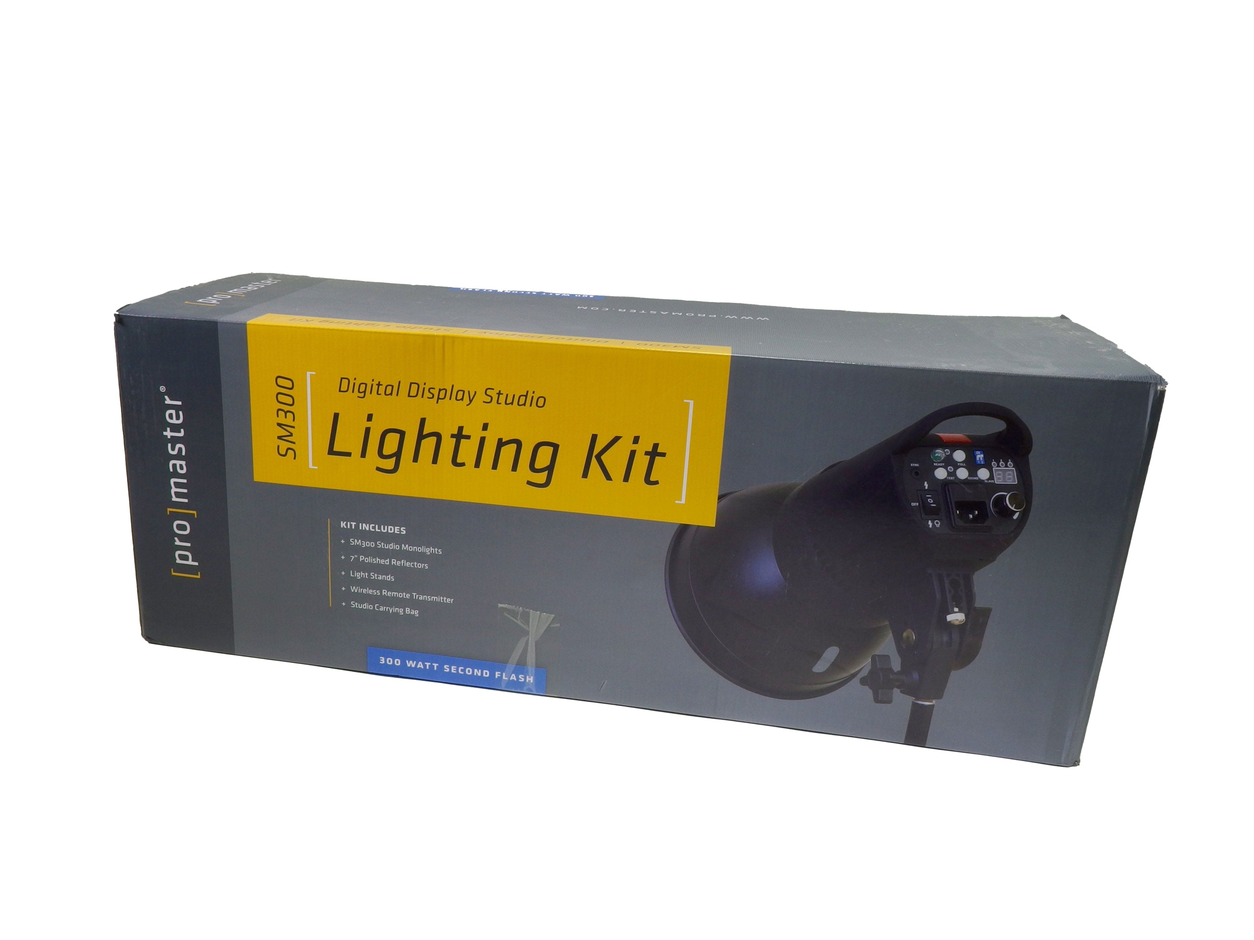 Promaster SM300 300WS 2 Light Studio Kit – Camera Exchange