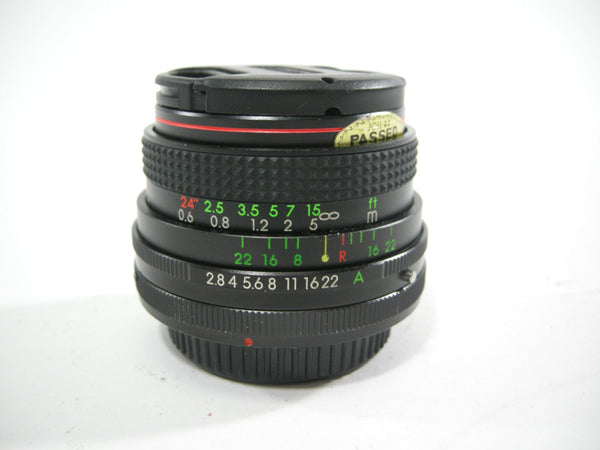 Promaster Spectrum 7 MC Auto 28mm f2.8 Canon FD Lenses Small Format - Canon FD Mount lenses Promaster 300446