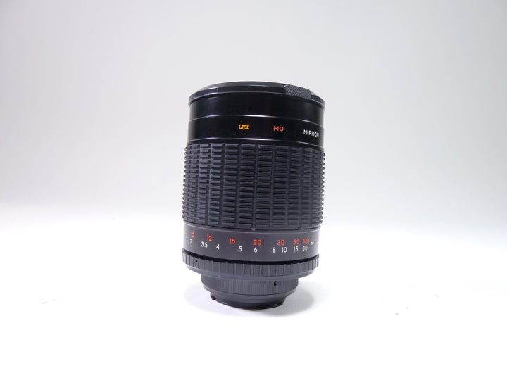 QT II 500mm f/8 Mirror Lens for T Mount w/ Minolta MD Adapter and Filters Lenses Small Format - T- Mount Lenses QT 915059