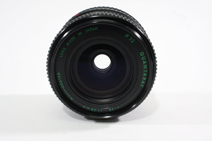 Quantaray 28mm f/2.8 for Minolta MD Lenses Small Format - Minolta MD and MC Mount Lenses Quantaray 5151909