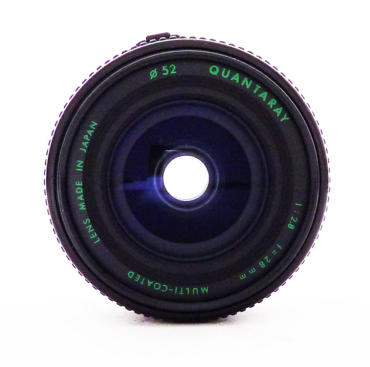 Quantaray 28mm F2.8 MD Mount Lens Lenses Small Format - Minolta MD and MC Mount Lenses Quantaray 5089823