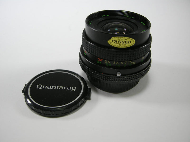 Quantaray MC 28mm f2.8 Nikon F Mt. Lenses Small Format - Nikon F Mount Lenses Manual Focus Quantaray 792875