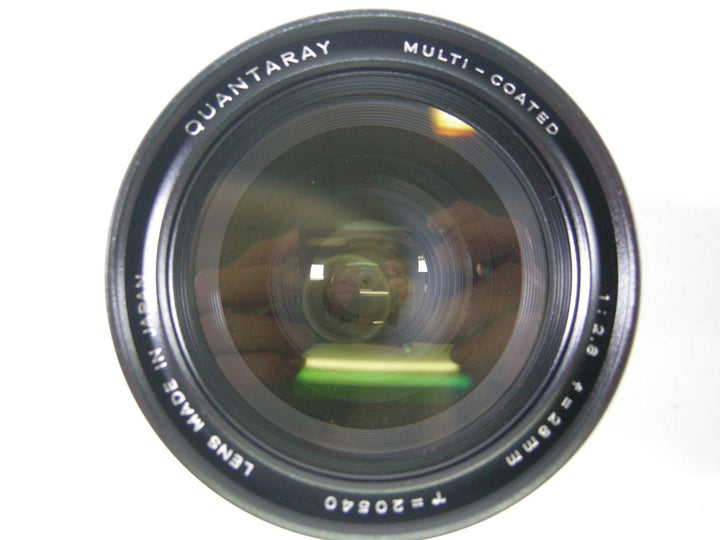 Quantaray MC 28mm f2.8 PK Mount lens Lenses Small Format - K Mount Lenses (Ricoh, Pentax, Chinon etc.) Quantaray 20540