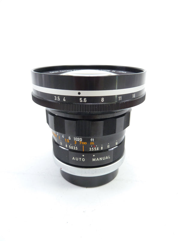 "RARE" Canon FL 19MM F3.5 R Wide Angle Lens Lenses Small Format - Canon FD Mount lenses Canon 10042306