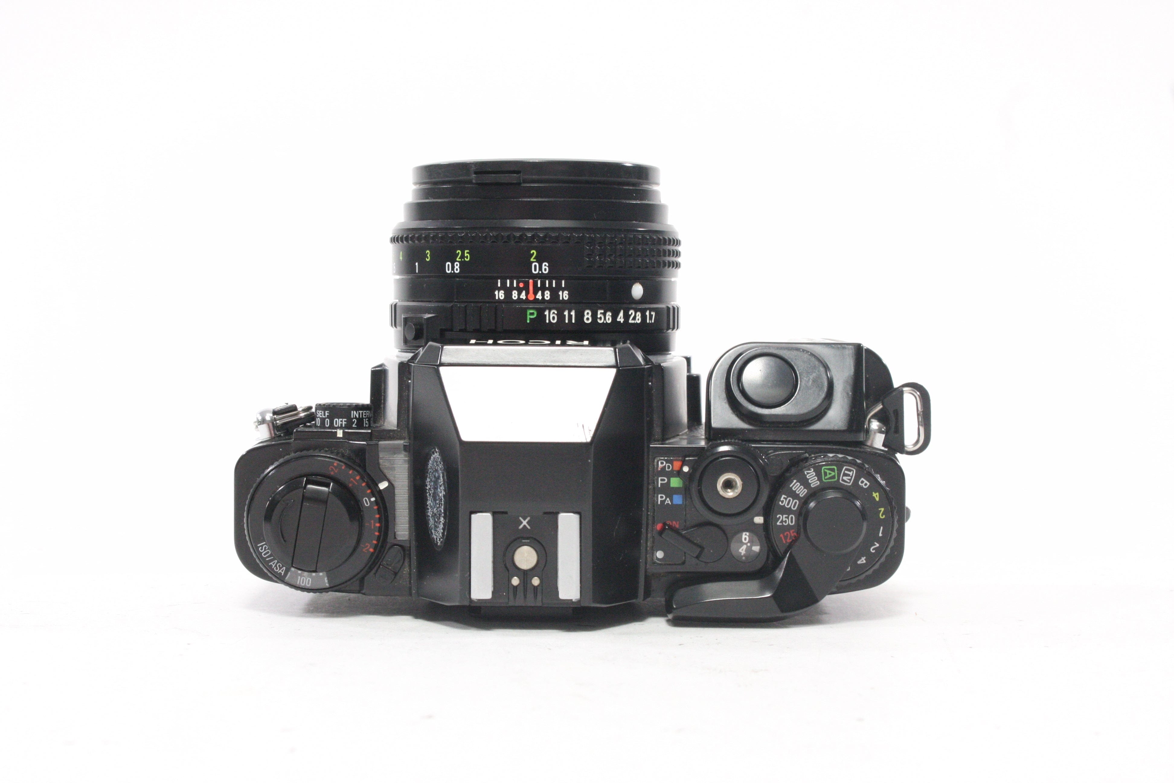 Ricoh Multi-Program XR-P 35mm Camera SLR with 50mm f/1.7 P and