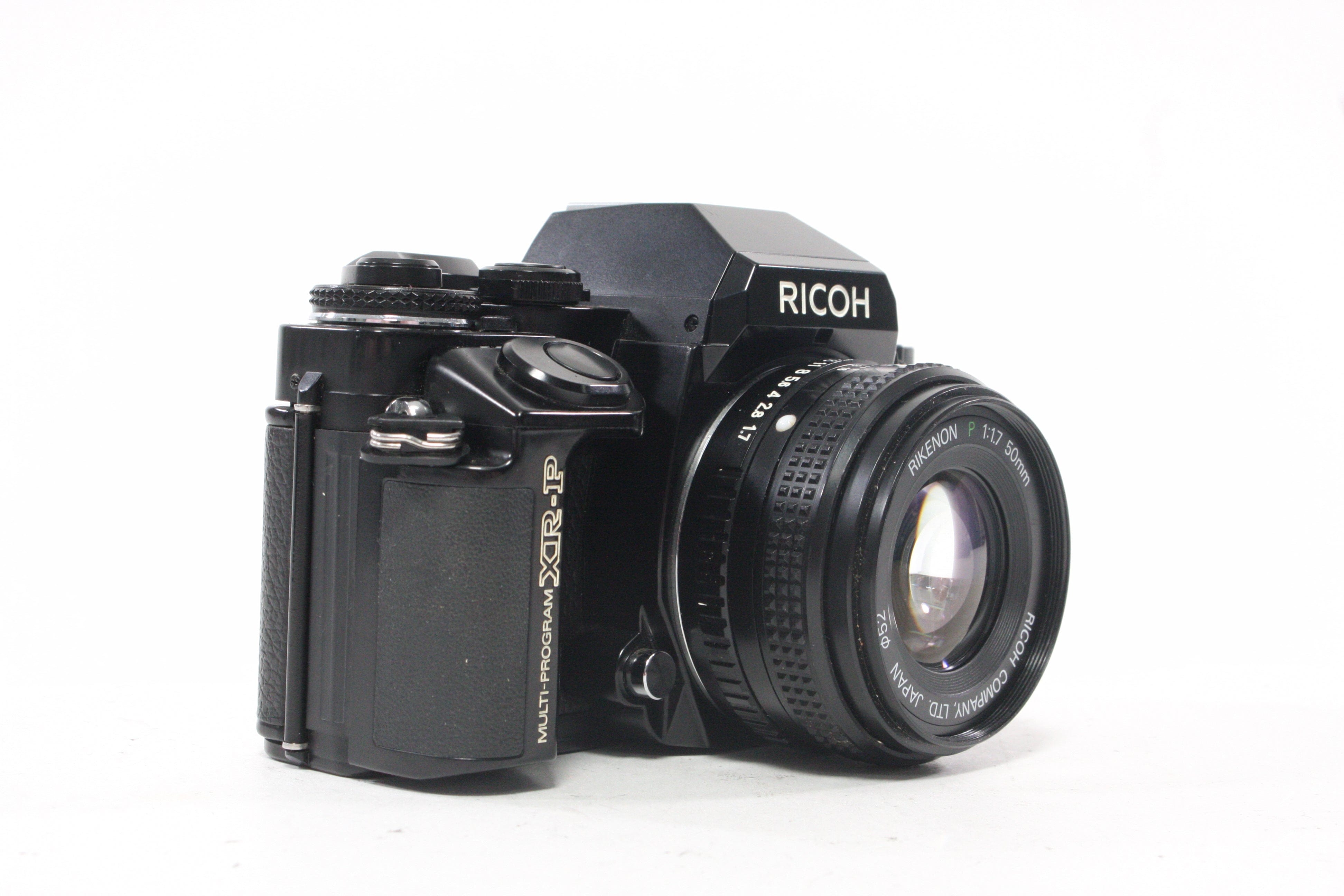 Ricoh Multi-Program XR-P 35mm Camera SLR with 50mm f/1.7 P and