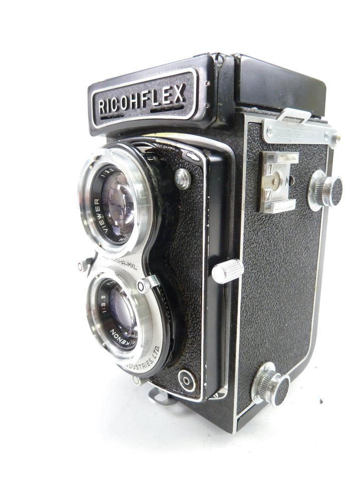 Ricohflex Twin Lens Reflex Camera with Rikonon 80MM f3.5 Lens Medium Format Equipment - Medium Format Cameras - Medium Format TLR Cameras Ricohflex 662342