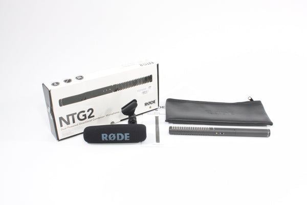 Rode NTG2 Dual Powered Directional Condenser Microphone Microphones Rode BM0283867