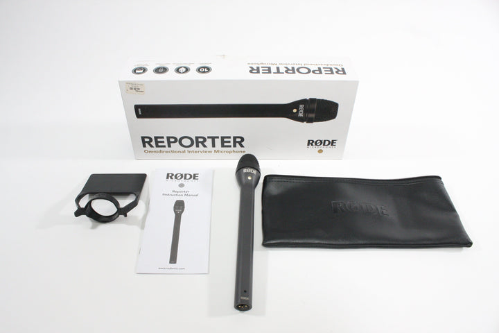 Rode Reporter Omnidirectional Interview Microphone Microphones Rode 0005679