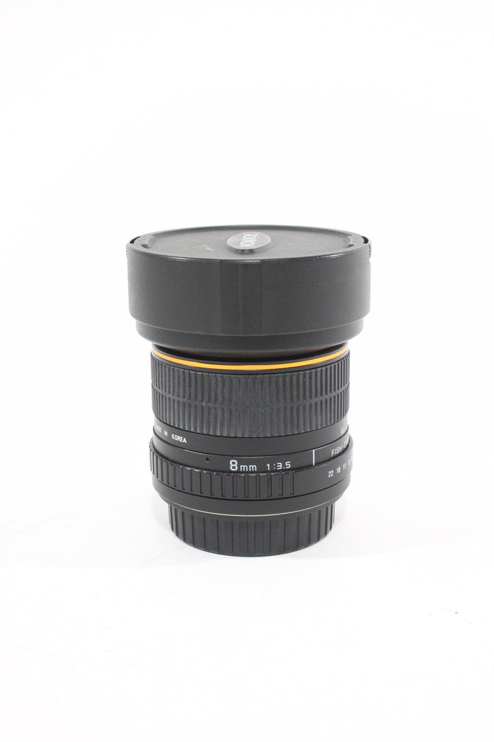 Rokinon 8mm F3.5 Fish Eye CS for Canon EF-S Lenses Small Format - Canon EOS Mount Lenses - Canon EF-S Crop Sensor Lenses Rokinon FE8M-C