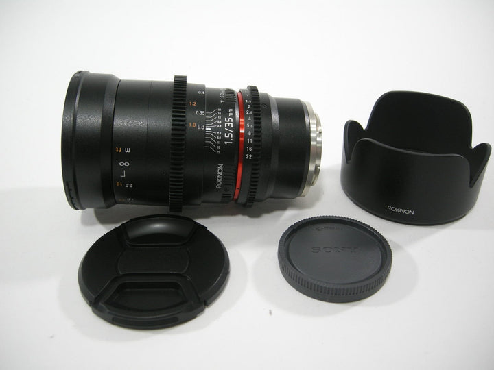 Rokinon AS UMC II 35mm T1.5 Sony E Mount Lenses Small Format - Sony E and FE Mount Lenses Rokinon CCP17688