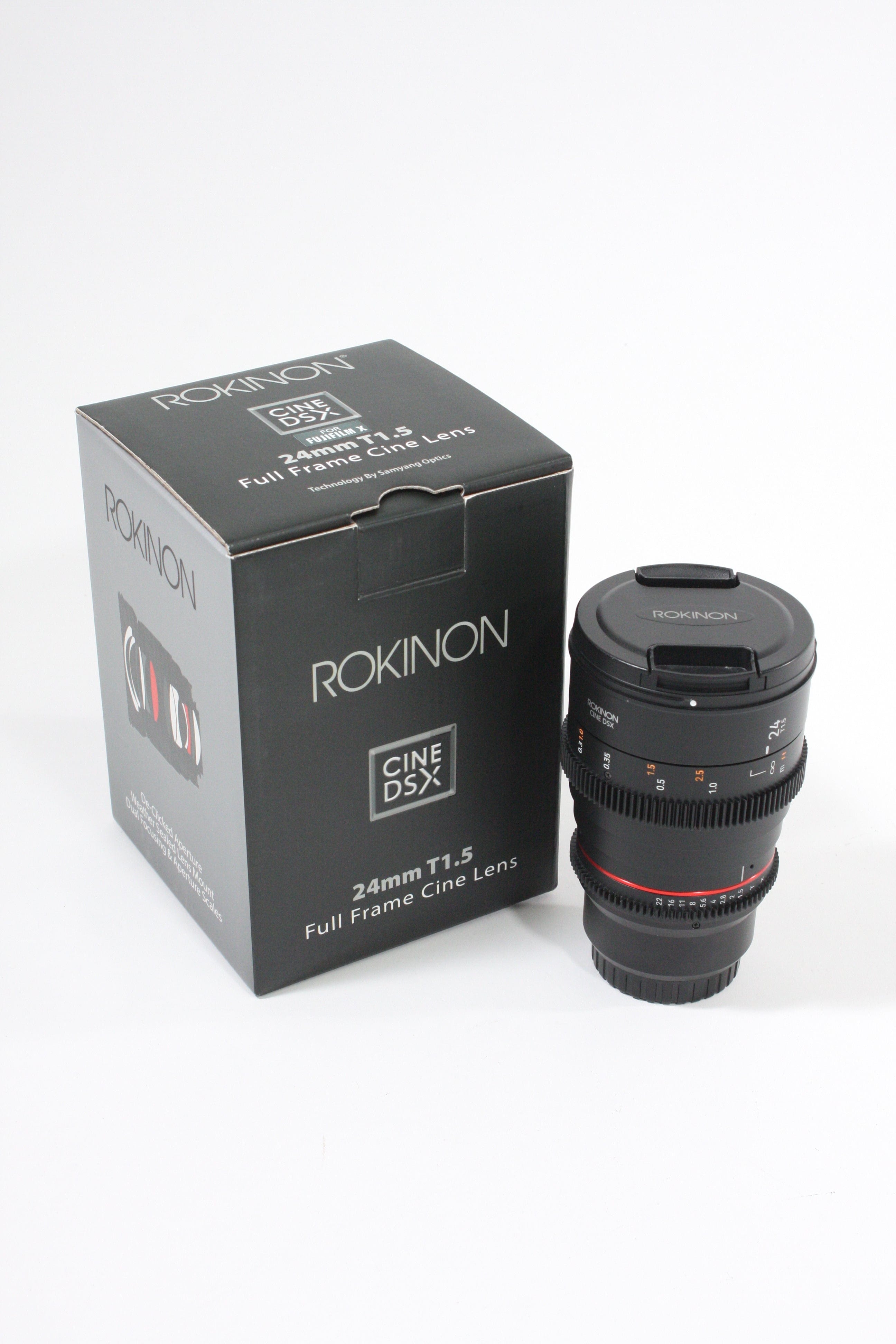 Rokinon Cine DSX 24mm T/1.5 Full Frame for Fuji X – Camera Exchange