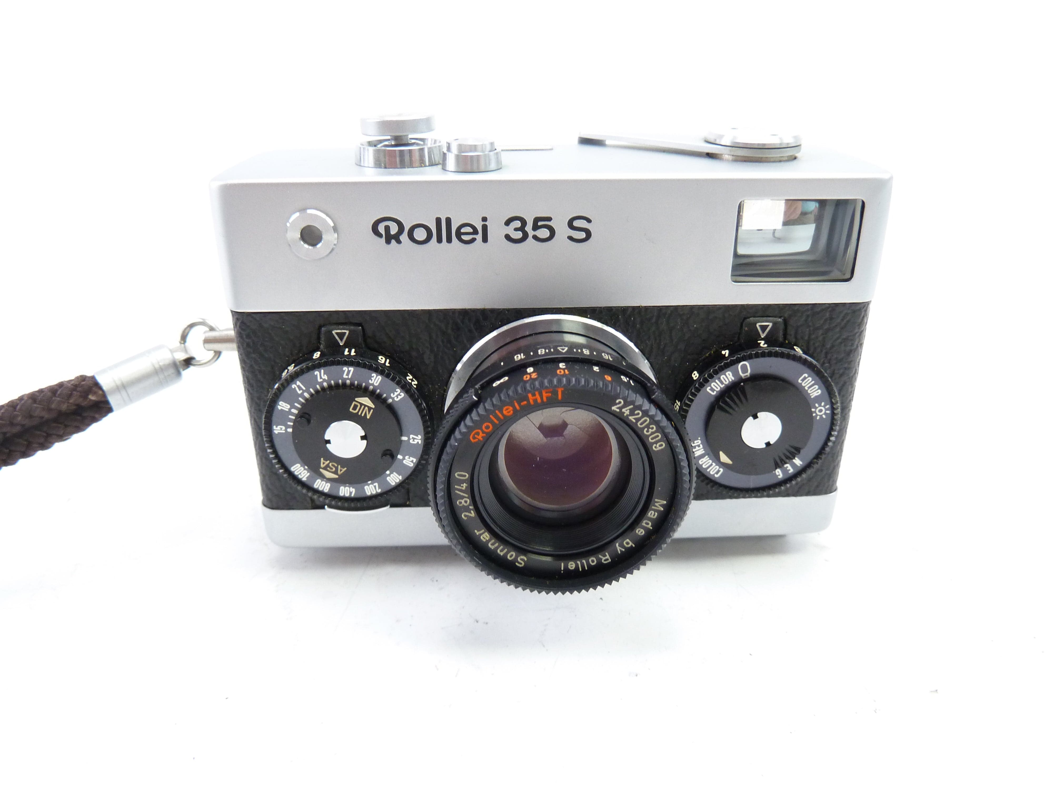 Rollei 35S 35MM Dhrome Compact Camera with Case – Camera Exchange