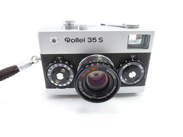 Rollei 35S 35MM Dhrome Compact Camera with Case 35mm Film Cameras - 35mm Point and Shoot Cameras Rollei 922306