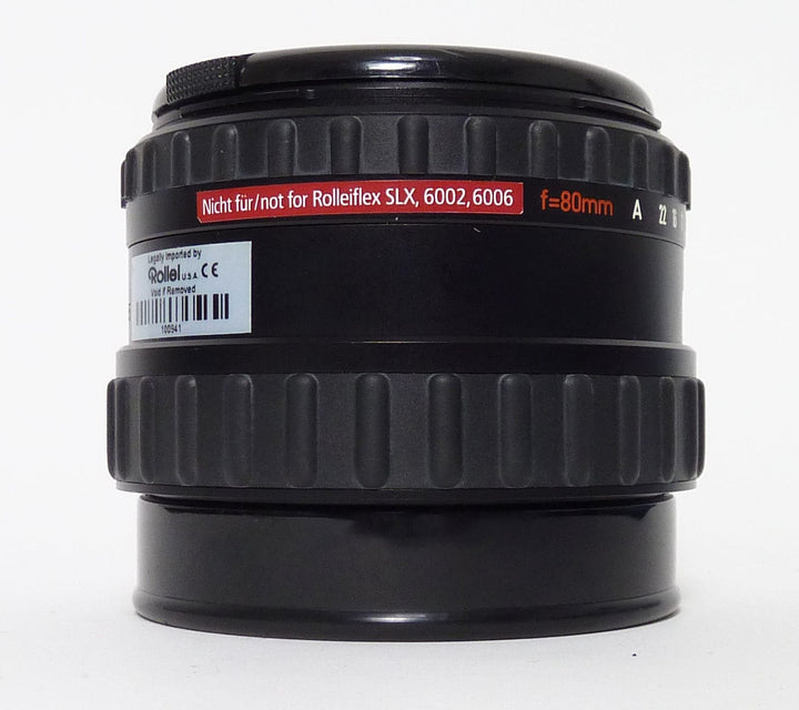 Rollei 80mm f/2.8 Schneider Xenotar PQS HFT Auto Focus Standard Lens for 6008AF Camera Medium Format Equipment - Medium Format Lenses Rollei 8261765