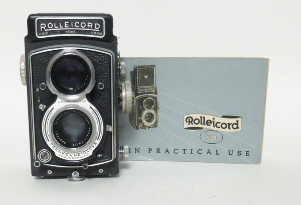 Rolleicord VA TLR Camera - Parts or Repair Only Medium Format Equipment - Medium Format Cameras - Medium Format TLR Cameras Rollei 1589990