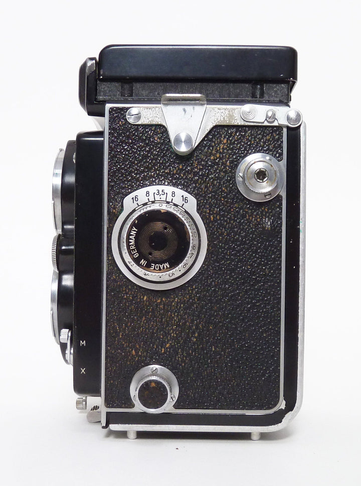 Rolleiflex 3.5A with Tessar 75mm f3.5 and Heldsmat Viewing Lens Medium Format Equipment - Medium Format Cameras - Medium Format TLR Cameras Rollei 1230995