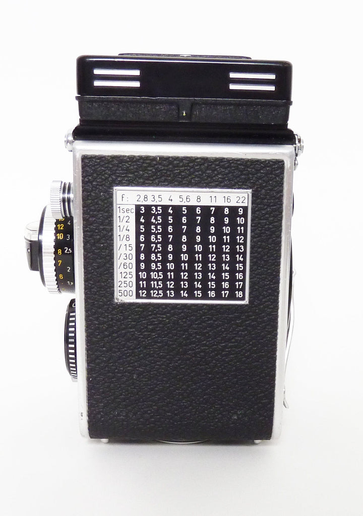 Rolleiflex 3.5f Model 3 with Zeiss Planar 75mm f3.5 - Hood - Case Medium Format Equipment - Medium Format Cameras - Medium Format TLR Cameras Rollei 2833006