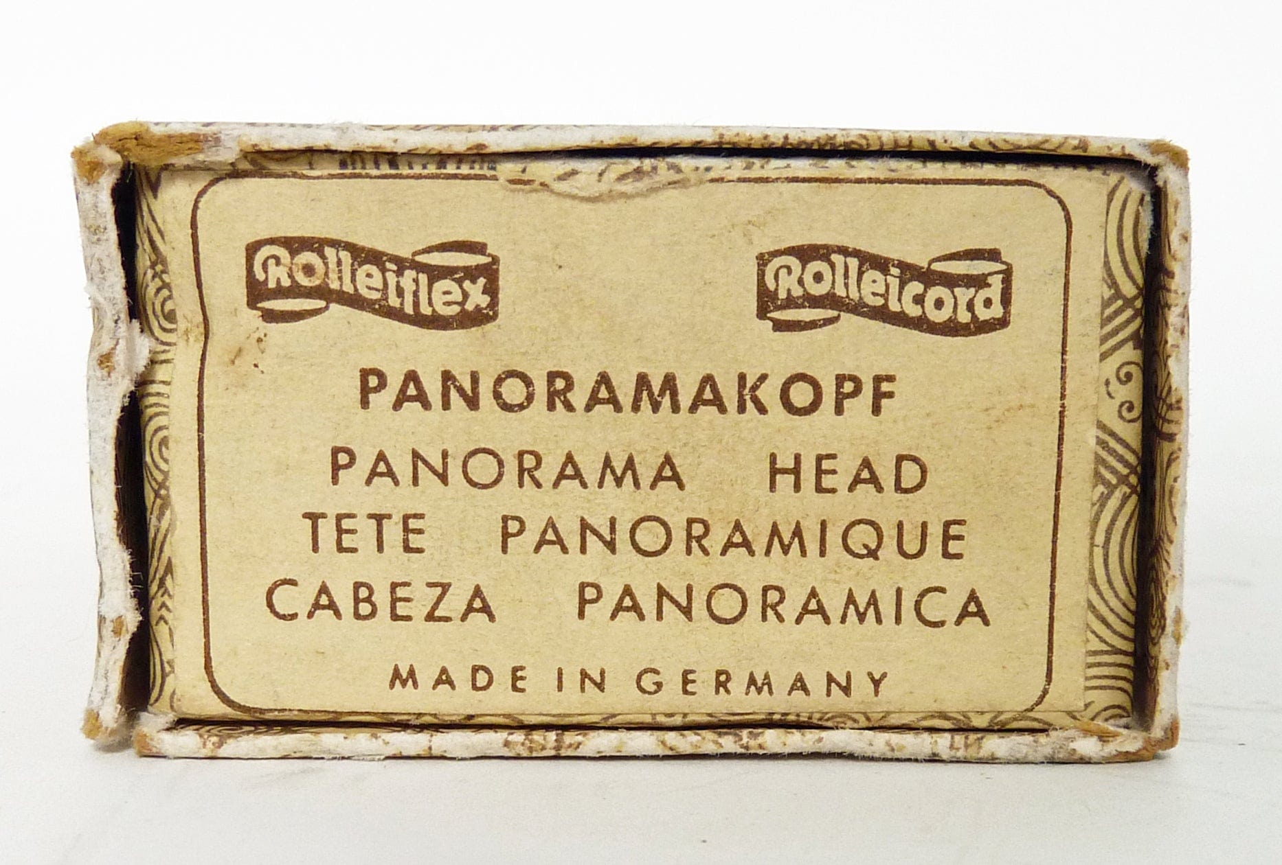 Franke & Heidecke, Rollei : tête panoramique, 209080, pour Rolleiflex Franke & Heidecke, Rollei : tête panoramique, 209080, pour Rolleiflex