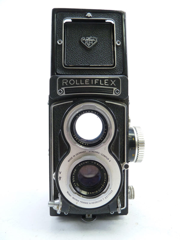 Rolleiflex T Model 3 White Face Multi Format Camera "RARE" Medium Format Equipment - Medium Format Cameras - Medium Format TLR Cameras Rolleiflex 422413