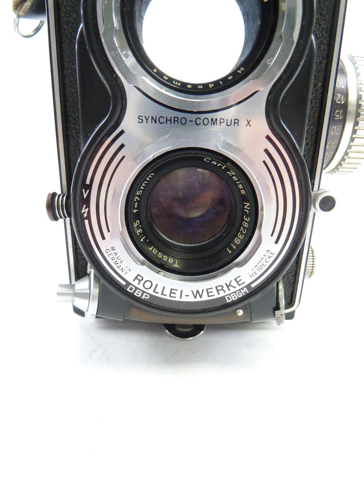 Rolleiflex T Twin Lens Reflex Camera with Zeiss Tessar 75MM f3.5 Lens Medium Format Equipment - Medium Format Cameras - Medium Format TLR Cameras Rolleiflex 422420