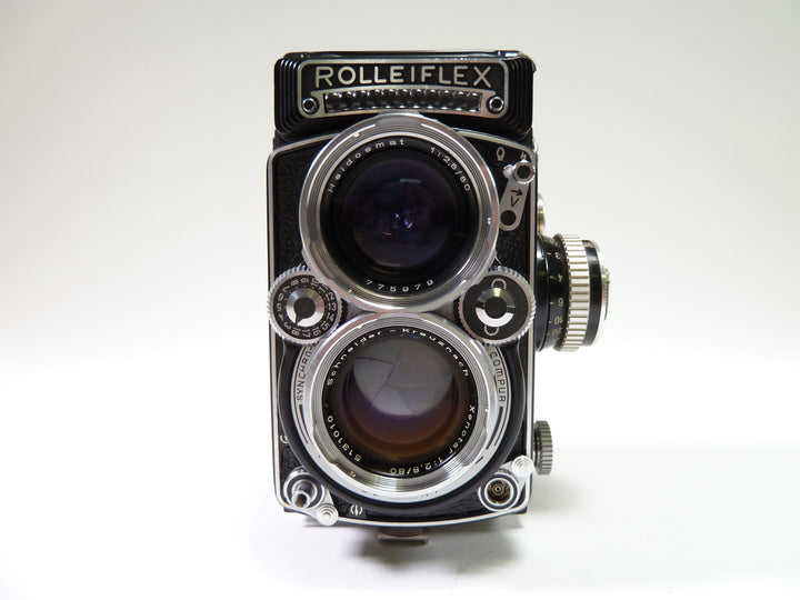 Rolleiflex with Schneider 80mm f/2.8 Medium Format Equipment - Medium Format Cameras - Medium Format TLR Cameras Rolleiflex 1643826