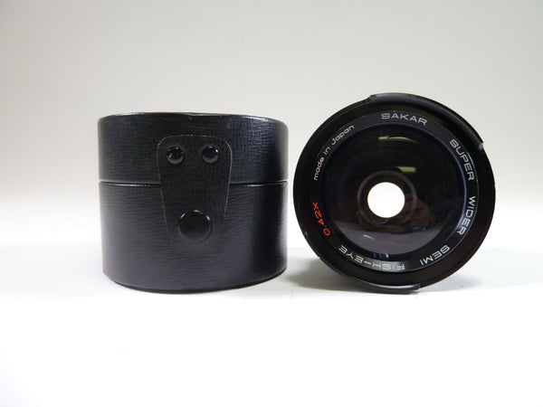 Sakar Super Wider Semi Fish-Eye 0.42X Lenses Small Format Sakar 41824611