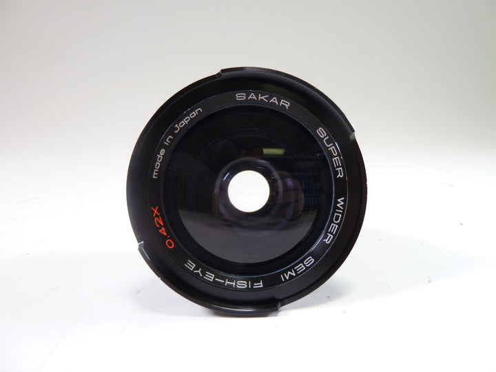 Sakar Super Wider Semi Fish-Eye 0.42X Lenses Small Format Sakar 41824611