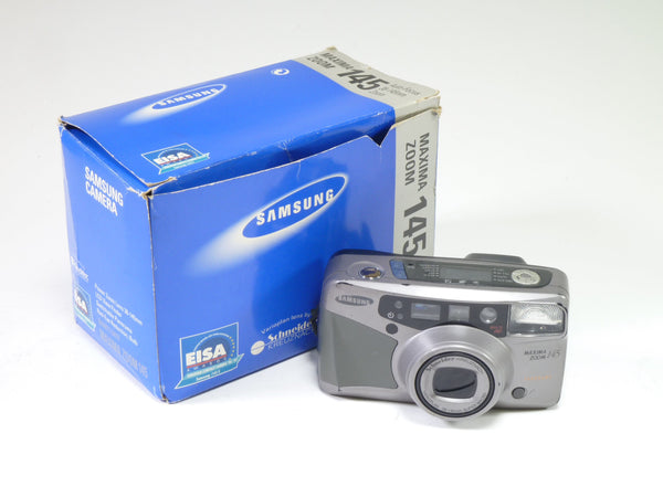 Samsung Maxima Zoom 145 film camera 35mm Film Cameras - 35mm Point and Shoot Cameras Samsung 7429332