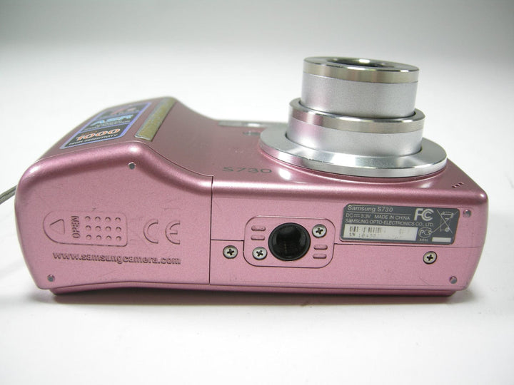Samsung S730 7.2mp Digital Camera (Pink) Digital Cameras - Digital Point and Shoot Cameras Samsung 104302