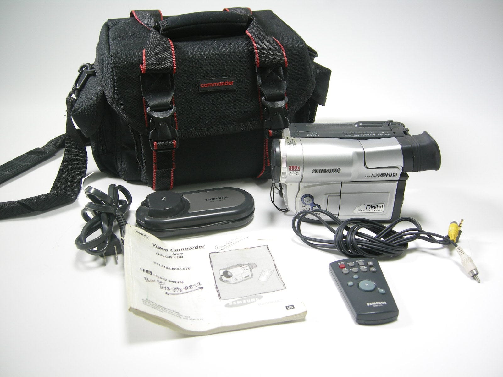 Samsung SCL860 Digital Hi8 Camcorder – Camera Exchange