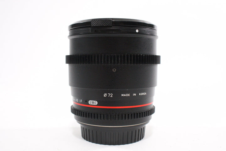 Samyang 85mm T/1.5 for AS IF UMC Canon EF Lenses Small Format - Canon EOS Mount Lenses - Canon EF Full Frame Lenses Samyang E113D0685