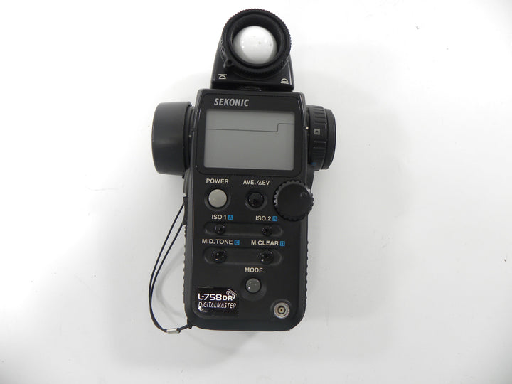 Sekonic L-758 DR Digital Master Light Meters Sekonic 104418