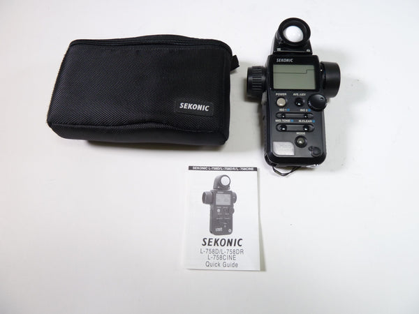 Sekonic L-758D Digital Master Light Meter Light Meters Sekonic 103418