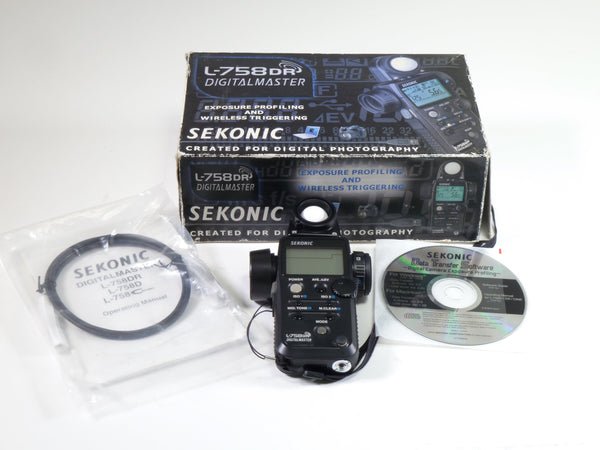 Sekonic L-758DR Digitalmaster Light Meter Light Meters Sekonic 123024