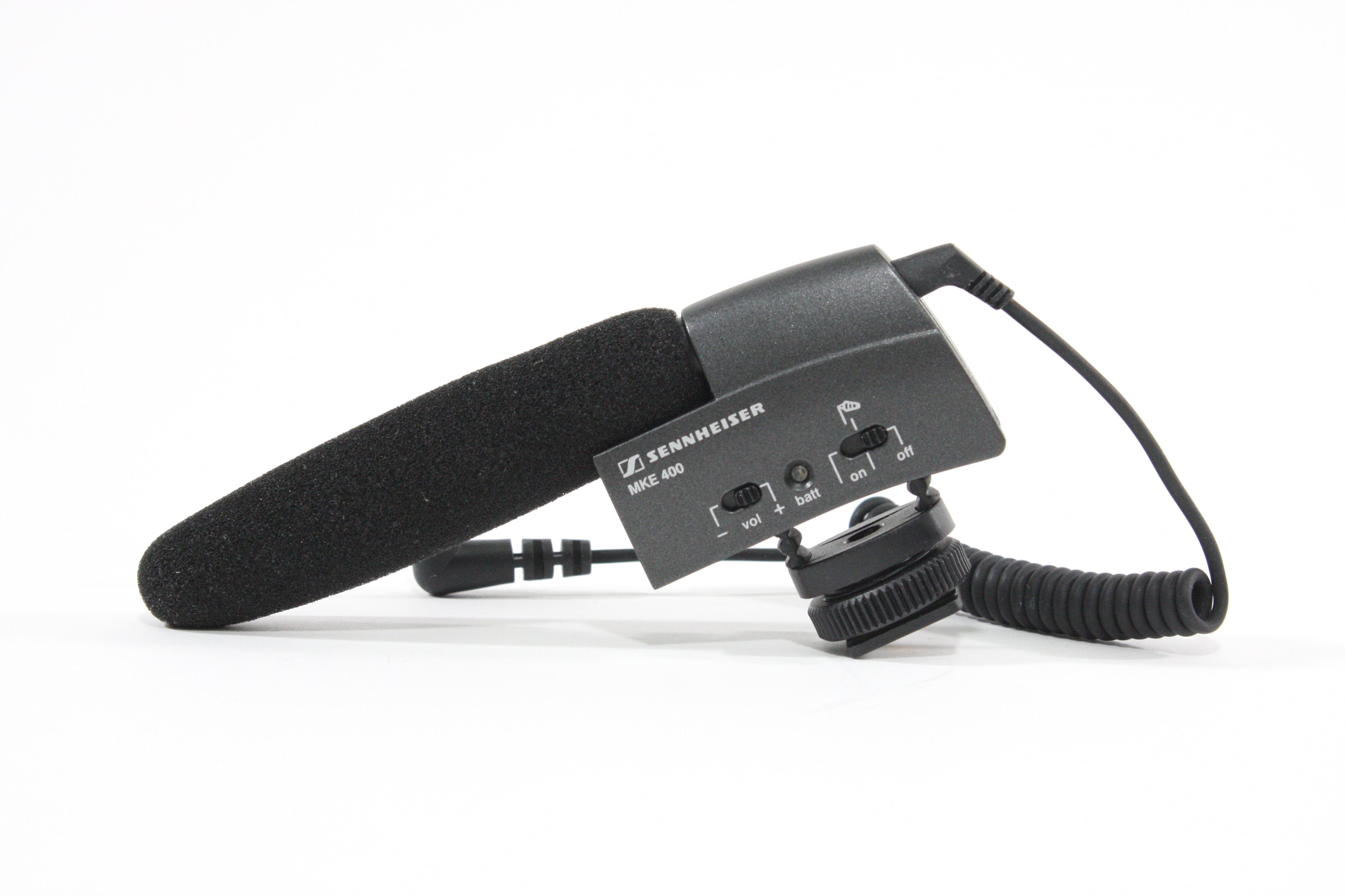 Sennheiser MKE 400 Compact Video Camera Shotgun Microphone – Camera ...