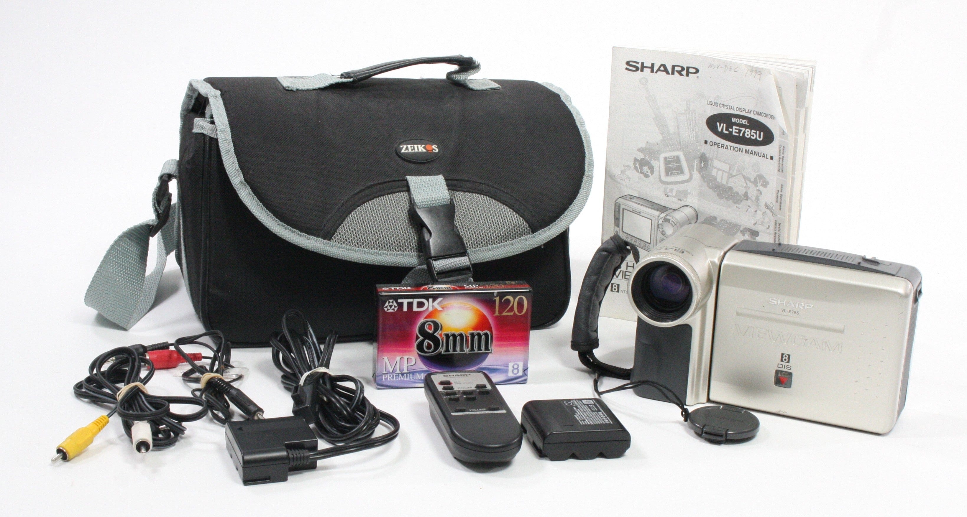 Sharp Viewcam VL-E785 8mm Camcorder – Camera Exchange