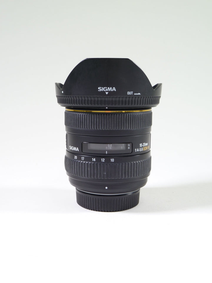Sigma 10-20mm f/4-5.6 DC HSM for Nikon DX Lenses Small Format - Nikon AF Mount Lenses - Nikon AF DX Lens Sigma 11717934