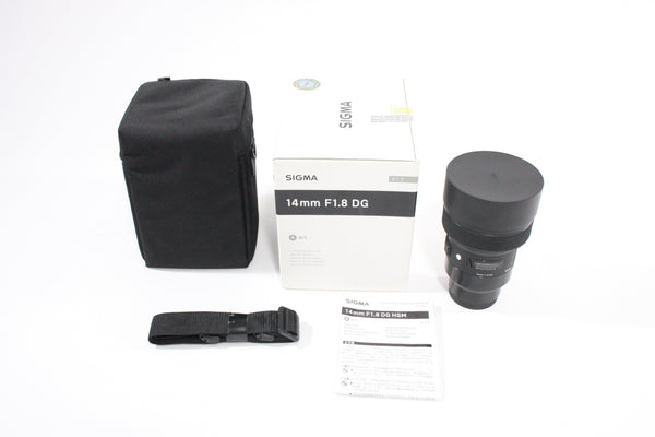 Sigma 14 mm f/1.8 DG for Sony E Lenses Small Format - Sony E and FE Mount Lenses Sigma 53499001